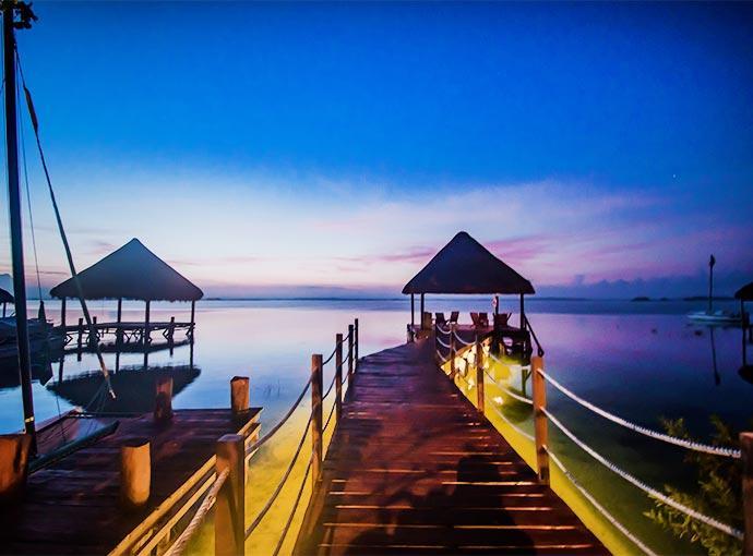 Hotel Carolina Bacalar Zewnętrze zdjęcie