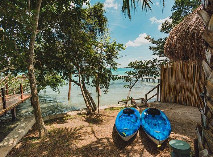 Hotel Carolina Bacalar Zewnętrze zdjęcie